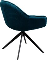 SCAUN ROTATIV CARLITO MESH ALBASTRU-VERDE