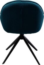 SCAUN ROTATIV CARLITO MESH ALBASTRU-VERDE