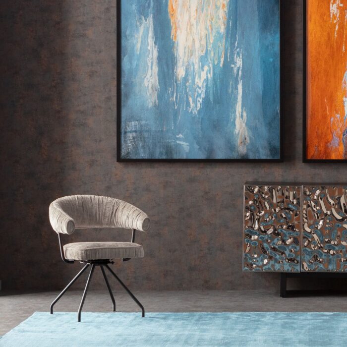 SCAUN ROTATIV ARABELLA SILVER