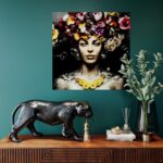 LAMPADAR ANIMAL BAGHEERA 40 CM
