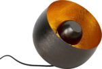 LAMPADAR APOLLON SMOOTH NEGRU Ø28CM