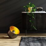 LAMPADAR APOLLON SMOOTH NEGRU Ø35CM