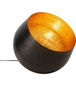 LAMPĂ DE PODEA NEAGRĂ APOLLON SMOOTH Ø50 CM