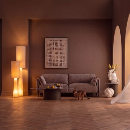 LAMPADAR MARLEEN BEJ BOUCLE 190 CM