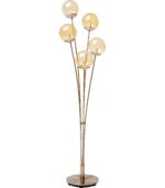 LAMPADAR FIVE BALLS AMBER AURIU