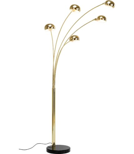 LAMPADAR FIVE FINGERS BRASS