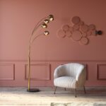 LAMPADAR FIVE FINGERS BRASS