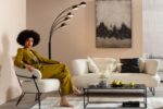 LAMPADAR FIVE FINGERS NEGRU MAT