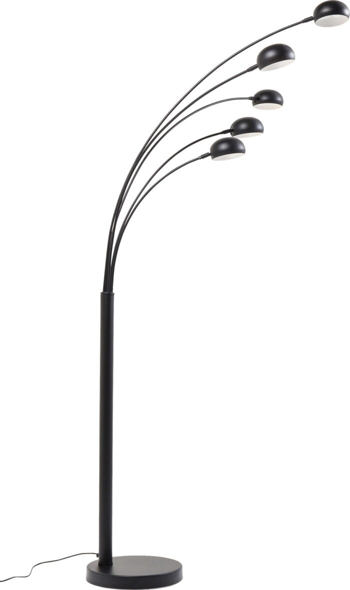LAMPADAR FIVE FINGERS NEGRU MAT
