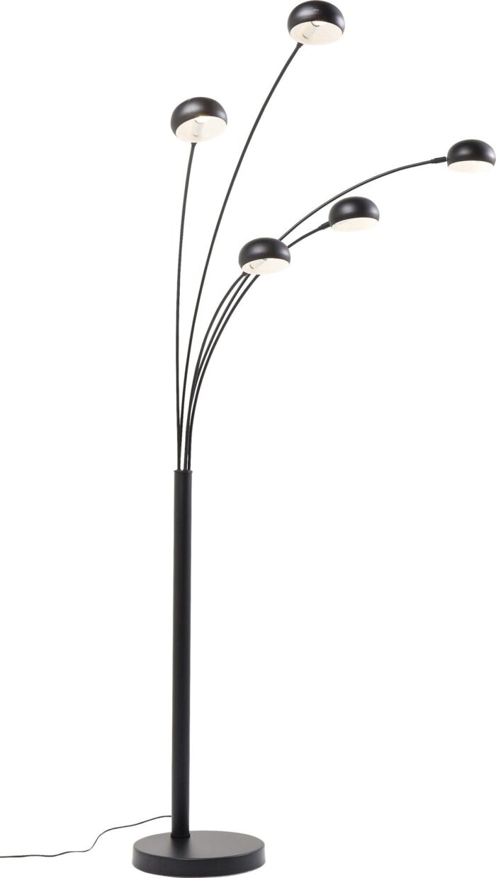 LAMPADAR FIVE FINGERS NEGRU MAT