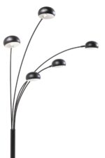 LAMPADAR FIVE FINGERS NEGRU MAT