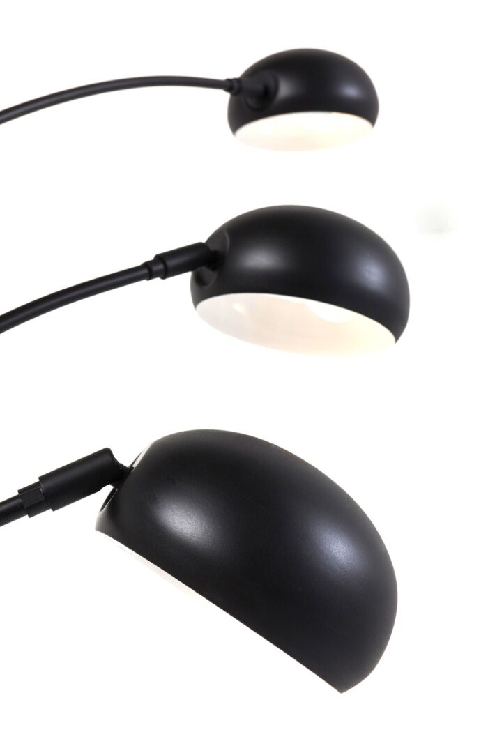 LAMPADAR FIVE FINGERS NEGRU MAT