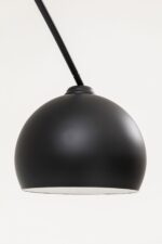 LAMPADAR LOUNGE SMALL DEAL ECO NEGRU MAT 175CM