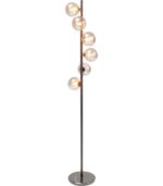 LAMPADAR NEGRU SCAL BALLS 160 CM