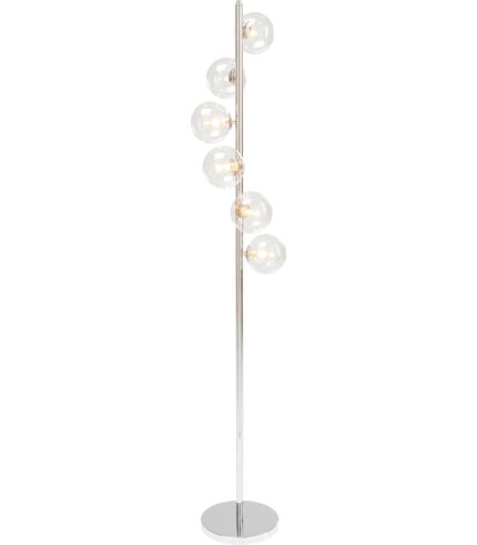LAMPADAR ARGINTIU SCAL BALLS 160 CM