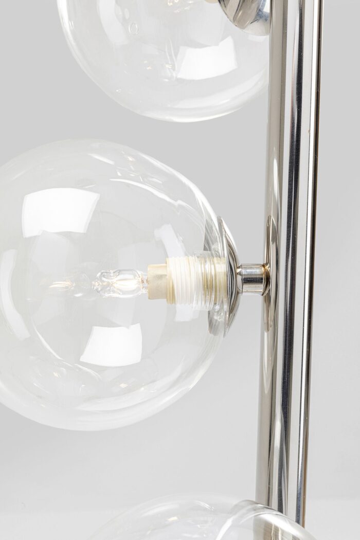 LAMPADAR ARGINTIU SCAL BALLS 160 CM