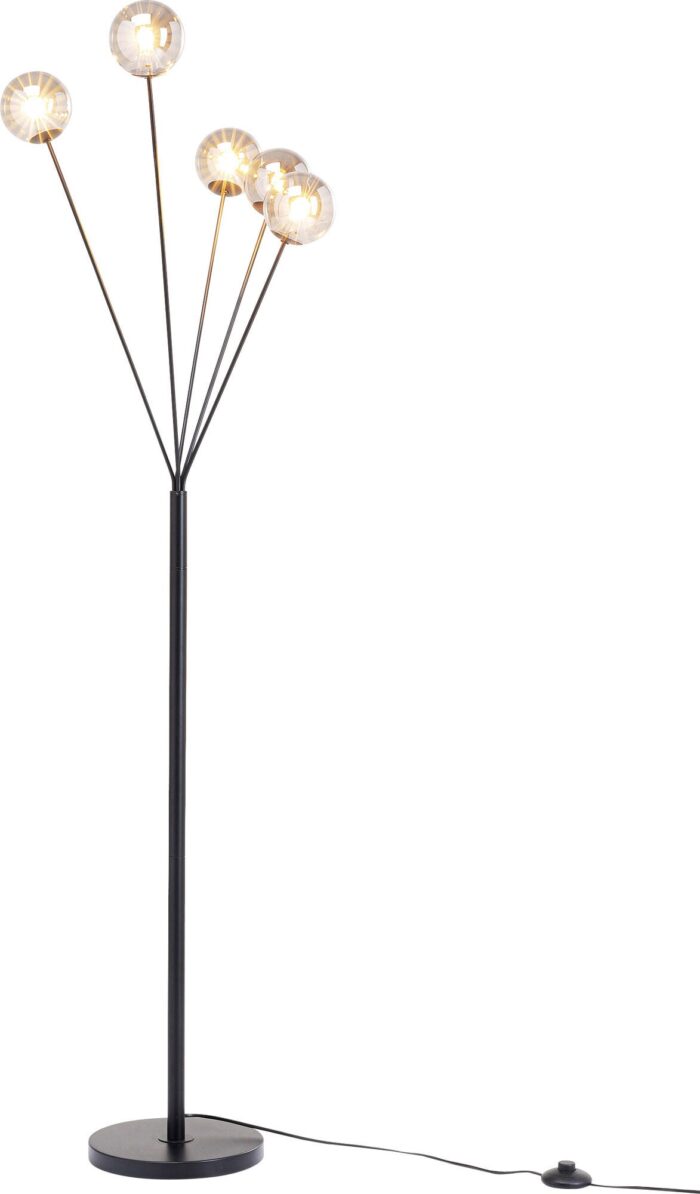 LAMPADAR TALEA NEGRU 156 CM