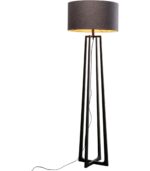 LAMPADAR TIMON NEGRU 160 CM