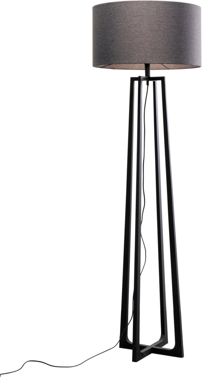 LAMPADAR TIMON NEGRU 160 CM