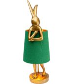 VEIOZĂ ANIMAL RABBIT AURIU/VERDE68CM
