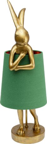 VEIOZĂ ANIMAL RABBIT AURIU/VERDE68CM