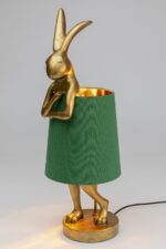 VEIOZĂ ANIMAL RABBIT AURIU/VERDE68CM