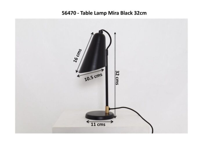 VEIOZĂ MIRA NEGRU 32 CM