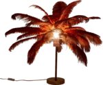 VEIOZĂ FEATHER PALM RUSTY RED 60 CM BAZA AURIE