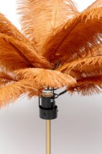 VEIOZĂ FEATHER PALM RUSTY RED 60 CM BAZA AURIE
