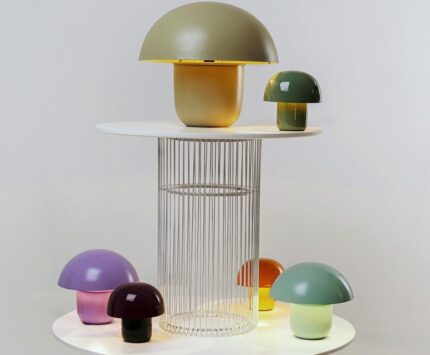 VEIOZĂ MUSHROOM LIGHT VERDE 44 CM