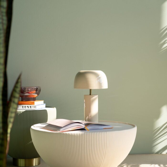 VEIOZĂ LOUNGY ECRU ALB 38 CM