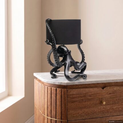 VEIOZĂ OCTOPUS NEGRU 47 CM