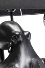 VEIOZĂ OCTOPUS NEGRU 47 CM