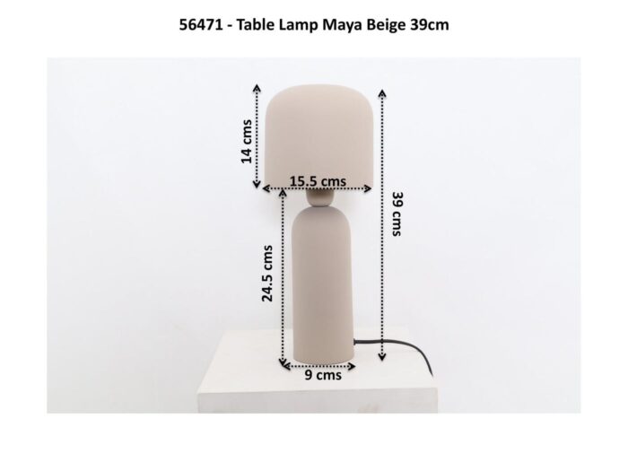 VEIOZĂ MAYA BEJ 39 CM