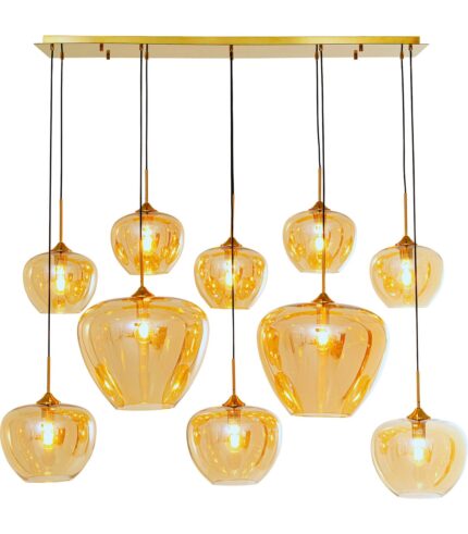 LUSTRĂ TIP PENDUL SPHERE AMBER 160 CM