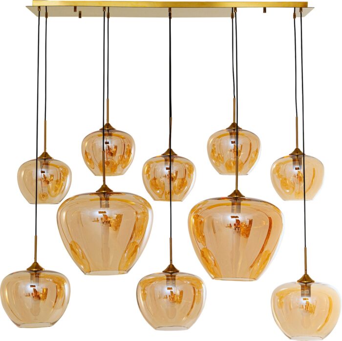 LUSTRĂ TIP PENDUL SPHERE AMBER 160 CM