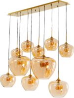 LUSTRĂ TIP PENDUL SPHERE AMBER 160 CM