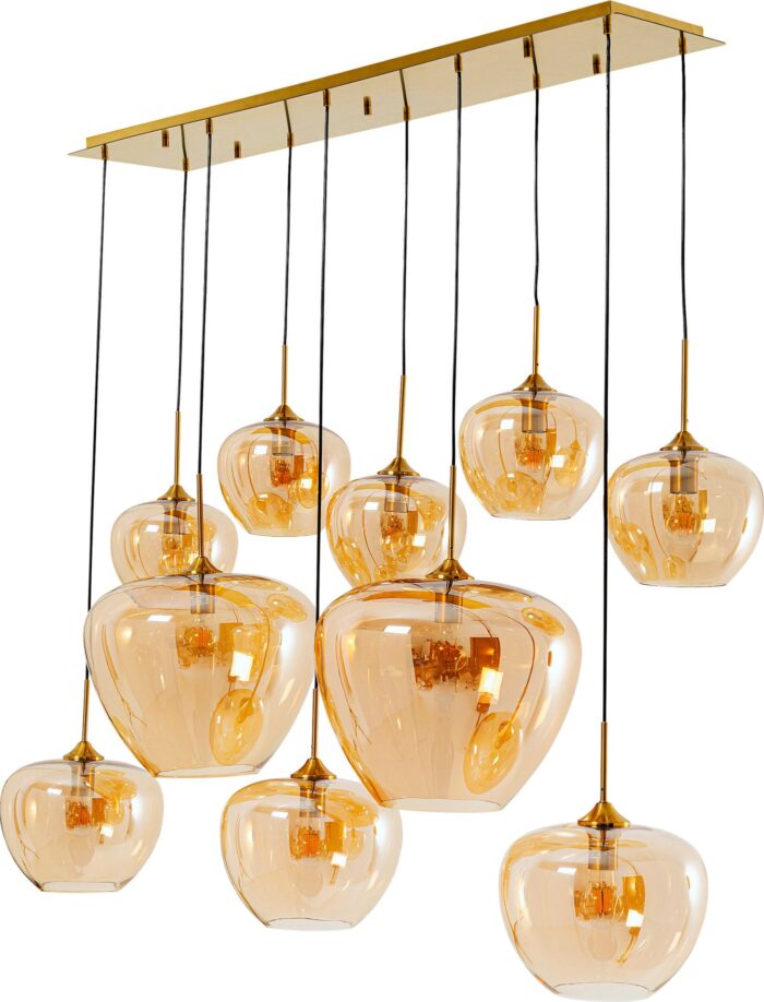 LUSTRĂ TIP PENDUL SPHERE AMBER 160 CM