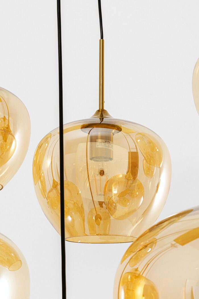 LUSTRĂ TIP PENDUL SPHERE AMBER 160 CM