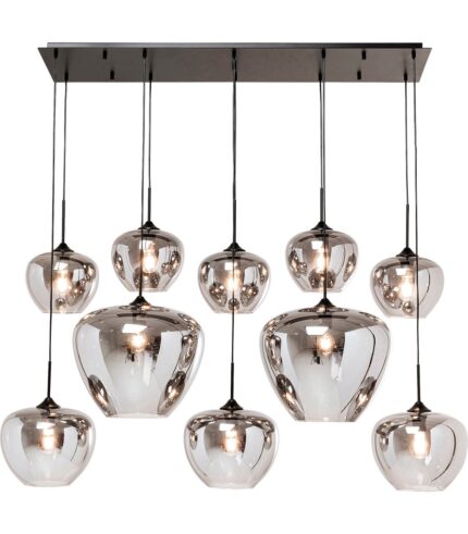 LUSTRĂ TIP PENDUL SPHERE SMOKE 160 CM
