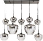LUSTRĂ TIP PENDUL SPHERE SMOKE 160 CM