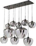 LUSTRĂ TIP PENDUL SPHERE SMOKE 160 CM