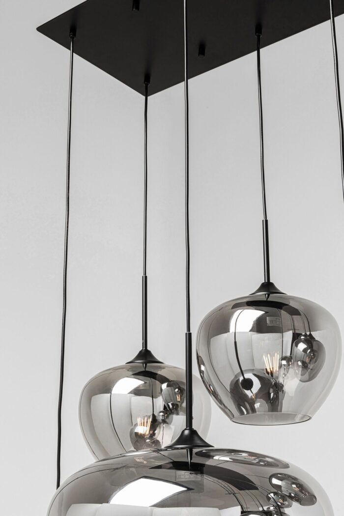 LUSTRĂ TIP PENDUL SPHERE SMOKE 160 CM