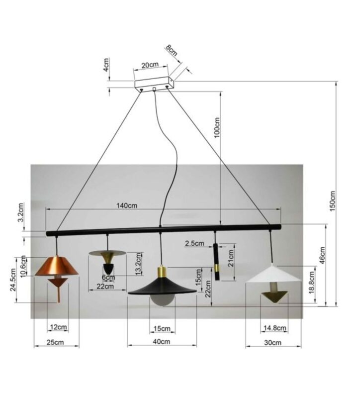 PENDUL CAPPELLI 155CM