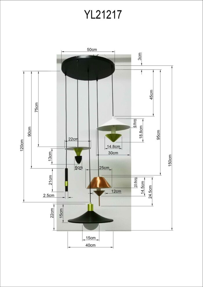 PENDUL CAPPELLI Ø50CM