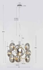 PENDUL HEADLIGHT ARGINTIU