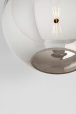 LUSTRĂ TIP PENDUL CALDAIA SILVER Ø35 CM