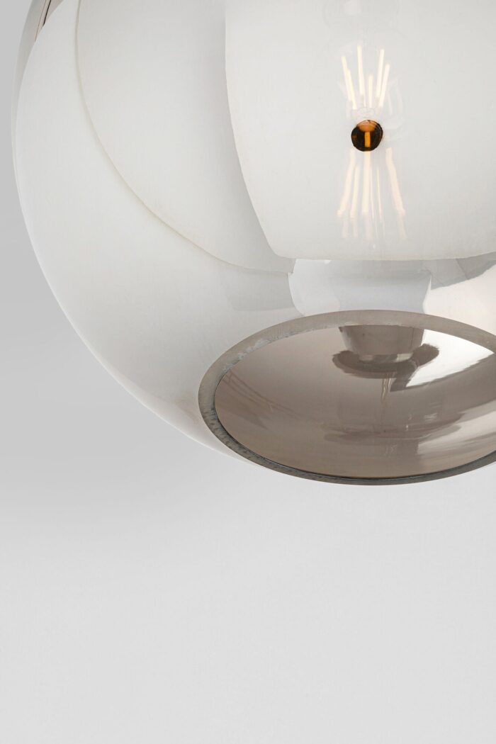 LUSTRĂ TIP PENDUL CALDAIA SILVER Ø35 CM