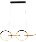 LUSTRĂ LED GALAXY NEGRU 155 CM
