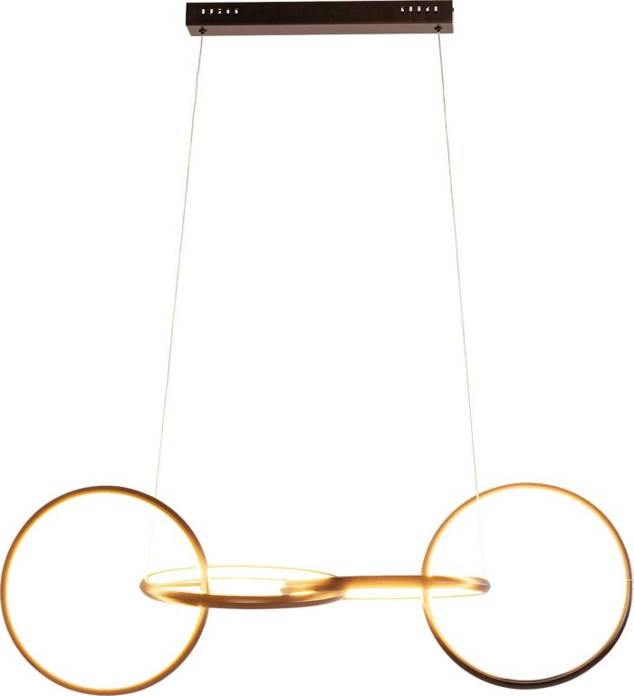 LUSTRĂ LED GALAXY NEGRU 155 CM